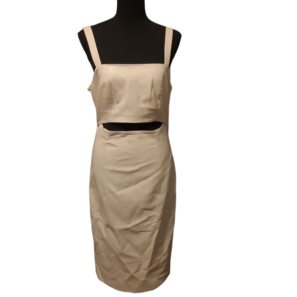 πHPπNWT 7 For All Mankind Faux Leather DressπSize Medium - Picture 1 of 12